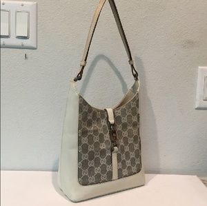 Gucci Monogram Shoulder Strap Purse